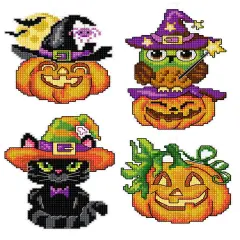 Halloween 137CS Counted Cross-Stitch Kit