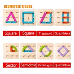 Wooden Letter and Number Construction Activity Set Educational Preschool Toys Shape Color Recognition Pegboard Sorter Set Board Blocks Stack Sort for Toddler Kids Boys Girls Non-Toxic Toy