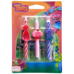 Trolls Icon Character Candles, 6pc