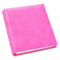 Gallery Leather Travel Photo Album Holds 4x6 Photos, 3 Ring Binder, 50 Pages for 50 Photos, Fillable, Handcrafted &ndash; 6.5&rdquo; x 5.5&rdquo; Acadia Hope