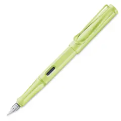 Lamy Safari Fountain Pen - Spring Green, Medium Nib