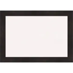 Furniture Espresso Framed Corkboard, White Cork