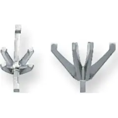 14K White Gold 6 Prong Marquise Peg Setting 10x5mm