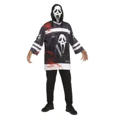 Ghost Face Horror Jersey and Mask Adult Costume | One Size