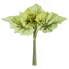 Allstate Begonia Leaves Artificial Bundle Spray - 16.5" - Green
