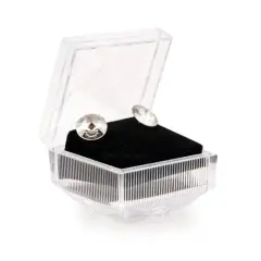 JewelrySupply Crystal Style Lucite Earring Box