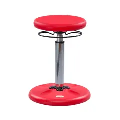 Kids Adjustable Tall Wobble Chair 16.5-24" Red