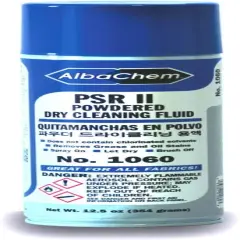 AlbaChem PSR II Powdered Dry Cleaning Fluid Can Spray Spot Remover 12.5 Oz