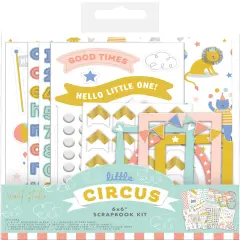 Violet Studio Scrapbook Kit-Little Circus