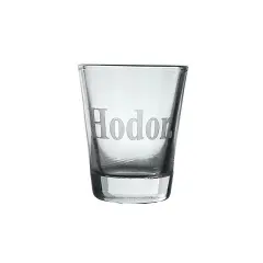 2oz Hodor Shot Glass