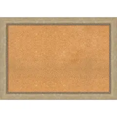 Astor Framed Corkboard, Natural Cork Astor Champagne