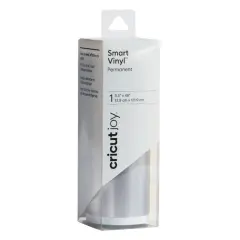 Cricut Joy Smart Vinyl - Permanent Matte Metallic Adhesive Decal Sheets - Silver