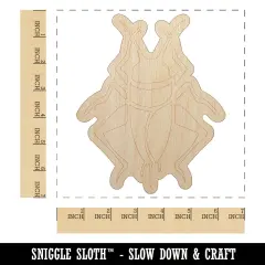 Cricket Insect Bug Unfinished Wood Shape Piece Cutout for DIY Craft Projects