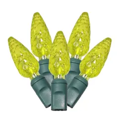 Vickerman 100Lt LED Lime/Green Wire C6 EC 4 in.x34 ft.L