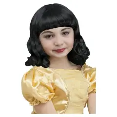 Fun World Costumes Pretty Princess Snow White Girls Wig