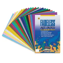 Fadeless Art Paper - 18" x 24", Assorted, Sheets, 60 Sheets