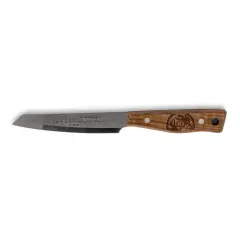 Petromax Hand Sharpened Utility Knife, All-Purpose Stainless Steel with Hardwood Handle for Home, Camping, and Indoor or Outdoor Adventure Knives
