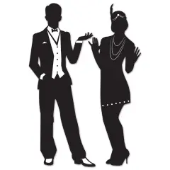 Great 20's Silhouettes (Pack of 12)