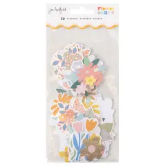 Jen Hadfield Flower Child Ephemera Cardstock Die-Cuts-50/Pkg