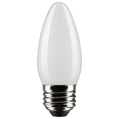 Satco 3w B11 LED 2700K Medium Base Frosted Dimmable - 25w equiv Warm White