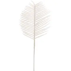 Set of 5 Elegant White 5" Cycus Plants - Chic and Versatile Indoor D&eacute;cor, Miniature Botanical Delights for Home and Office Spaces, Floral Home by Artificial Flowers