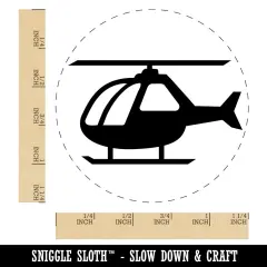 Helicopter Aircraft Chopper Rubber Stamp for Stamping Crafting Planners