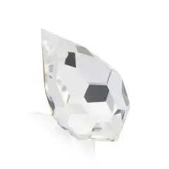 Preciosa 144-Piece Teardrop Glass Pendant, 9x15mm Crystal