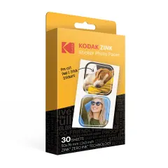 Kodak 2x3&rdquo; Zink Pre-Cut Sticker Photo Paper (30 Sheets) for the Kodak 2x3&rdquo; Instant Printers (Except Printomatic)