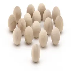 Hygloss Wood Balls 12/Pkg-1"