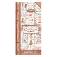 Stamperia Collectables Double-Sided Paper 6"X12" 10/Pkg-Oh La La