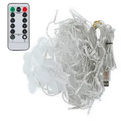 Colorful Butterfly Curtain String Lights USB Powered