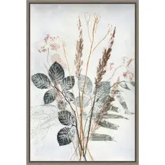 Bouquet 2 Natural by Pernille Folcarelli Canvas Art Framed