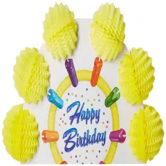 Happy Birthday Pop-Over Centerpiece (Pack of 12)