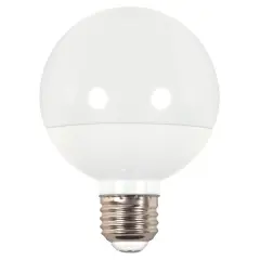 6w G25 Globe LED 120v Frosted E26 Medium base 4000K Cool White