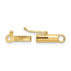 14K Gold Barrel Clasp 8.2mm