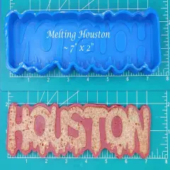 Melting Houston Silicone Freshie Mold