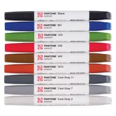 Pantone Dual Tip Markers - City, Set of 9
