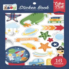 Echo Park Sticker Book-My Little Boy