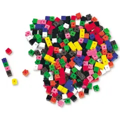 Learning Resources Interlocking Gram Unit Cubes - Set of 1000