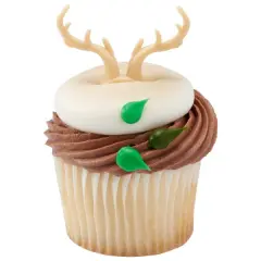 Antlers Cupcake Rings, 12ct