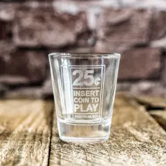 2oz Insert to Play Shot glass