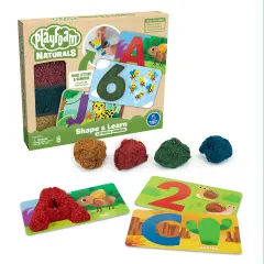 Playfoam&reg; Naturals Shape & Learn Letters & Numbers