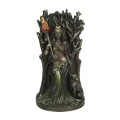 Bronze Resin Hecate Greek Goddess Of Magic Sculpture Home Decor Art Myth Statue