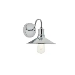 Etude 1 light chrome Wall Sconce