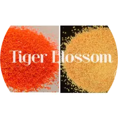 Polyester Glitter - Tiger Blossom - Glow in the Dark by Glitter Heart Co.&trade;