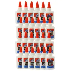 Washable School Glue, 1.25 oz. Bottle, Pack of 24