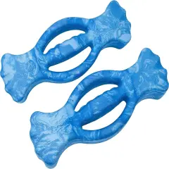 New Aqua Water Fitness Body Sculpt Ergo Dumbbells &ndash; Exercise Equipment for Water Aerobics, Aquatic Low-Impact Workouts, and Resistance Training &ndash; Light Blue