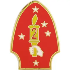 EagleEmblems P16294 Pin-USMC,002ND DIV. (1.5'')