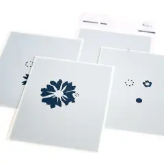 Pinkfresh Studio Stencils 4.25"X5.25" 6/Pkg-Thanks For Being There