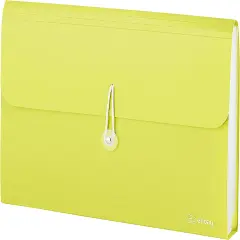 Enday Expanding File Letter Size Poly File Green